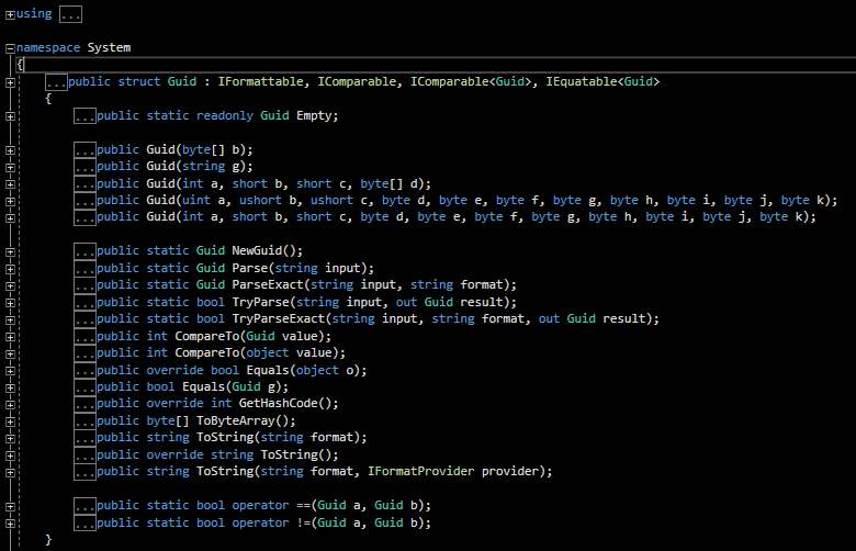 How GUID Is Generated In C