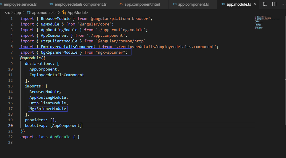 Adding Loader/Spinner In Angular 8 Application