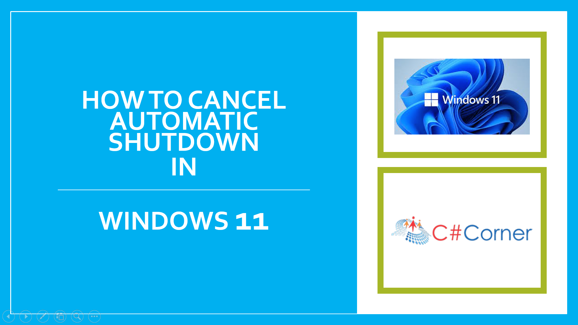 How To Cancel Automatic Shutdown In Windows 11