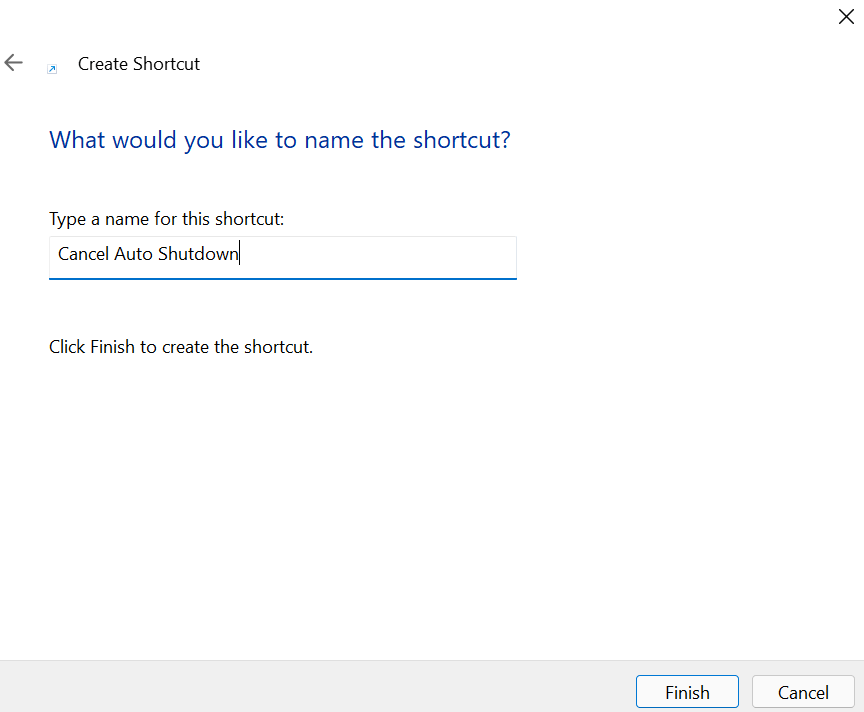 How To Cancel Automatic Shutdown In Windows 11