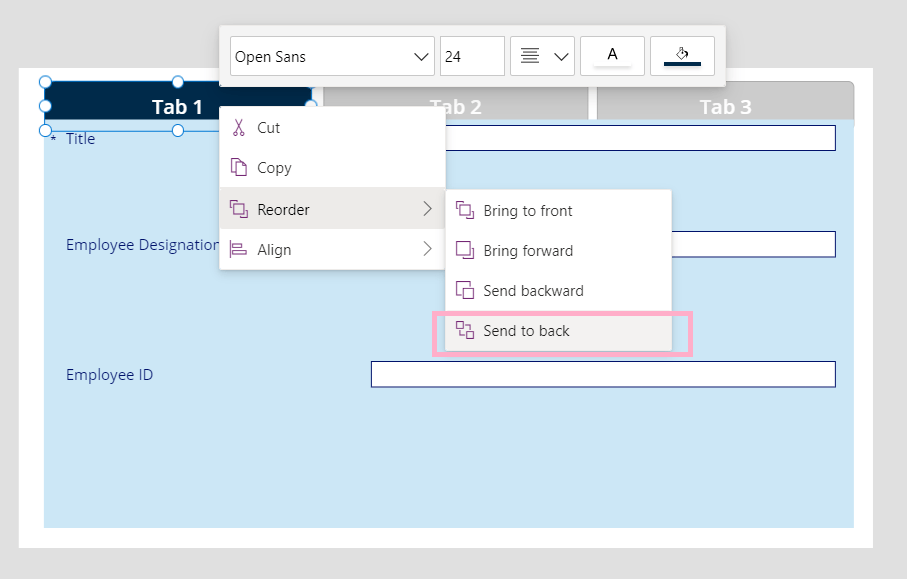 How To Create Tabs In PowerApps