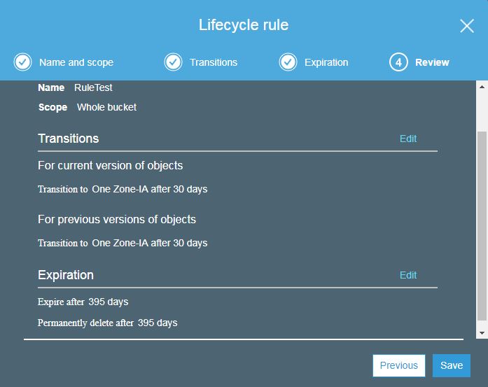 How To Enable Lifecycle Management In S3 Bucket Using AWS Portal