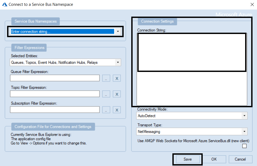 How to set up Service Bus Queue Messages using Service Bus Explorer