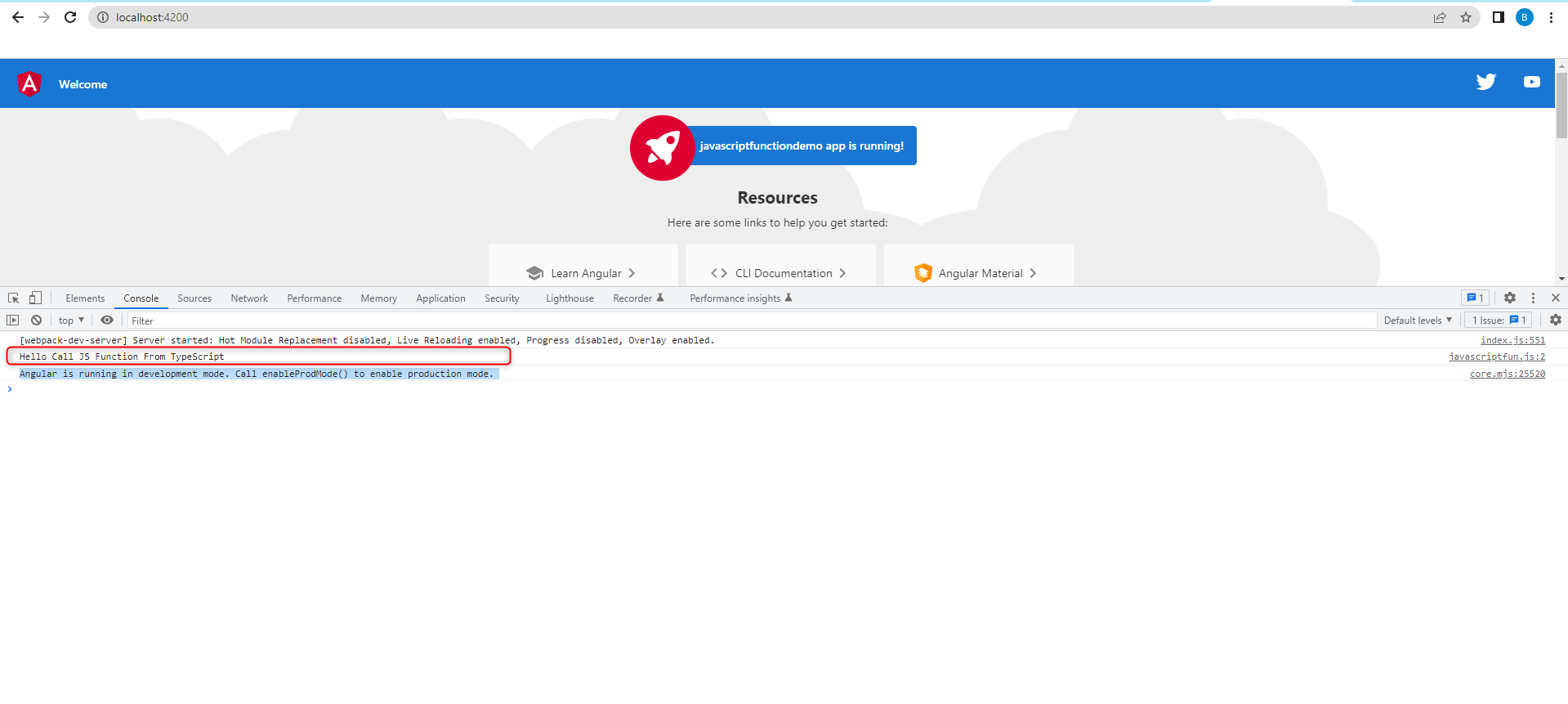 How To Use JavaScript Function In Angular Application