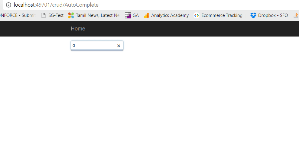 Implement Control Using Kendo UI With Entity Framework And