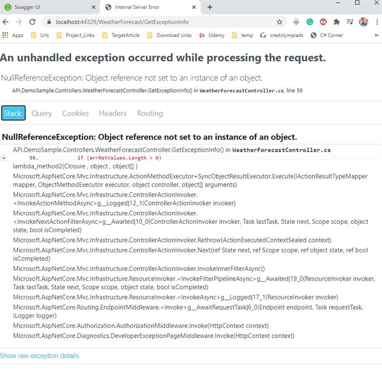 Implement Global Exception Handling In Core Application