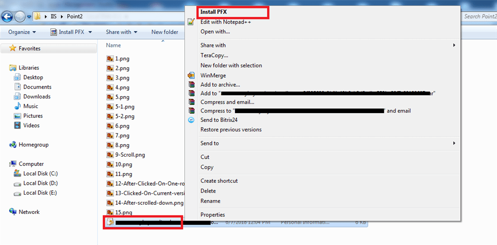 Install SSL Certificate (.pfx File)To IIS On Windows Server Machine
