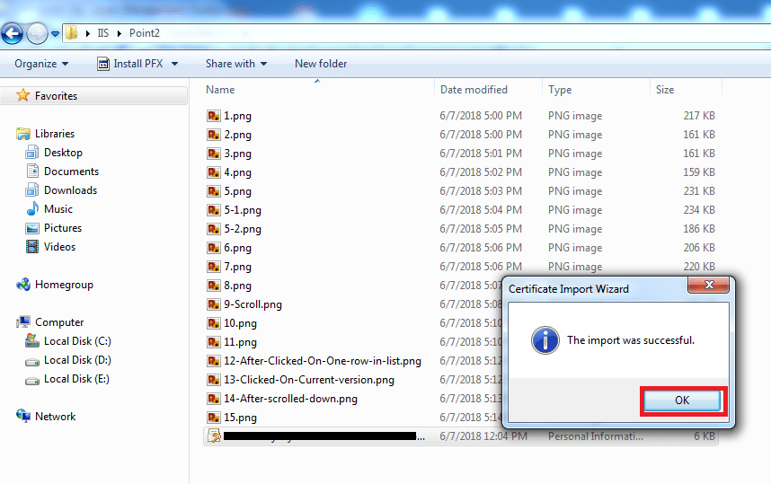 Install SSL Certificate (.pfx File)To IIS On Windows Server Machine