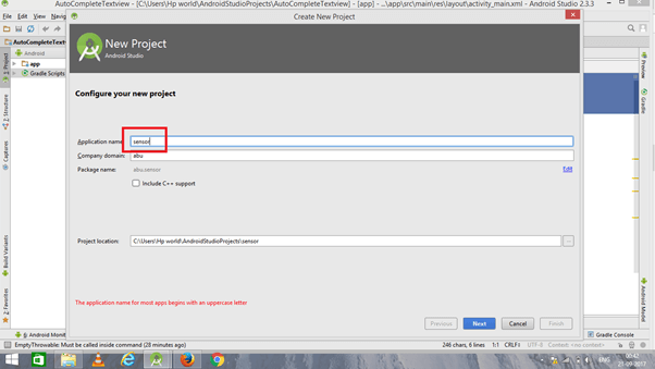 Notification Alert Android App Using Android Studio