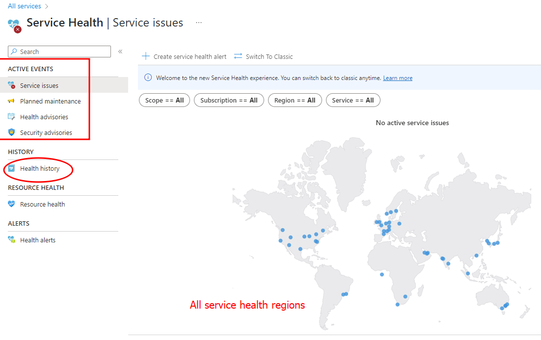 Overview of Azure Health Service
