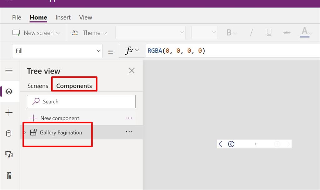 PowerApps Custom "Gallery Pagination" Component