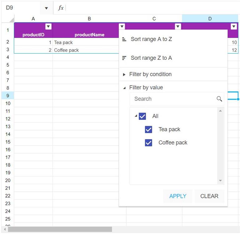 Remote DataBinding In Kendo SpreadSheet