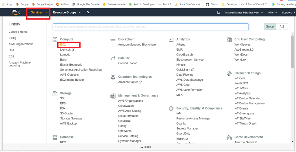 Setup Amazon EC2 Windows Instance