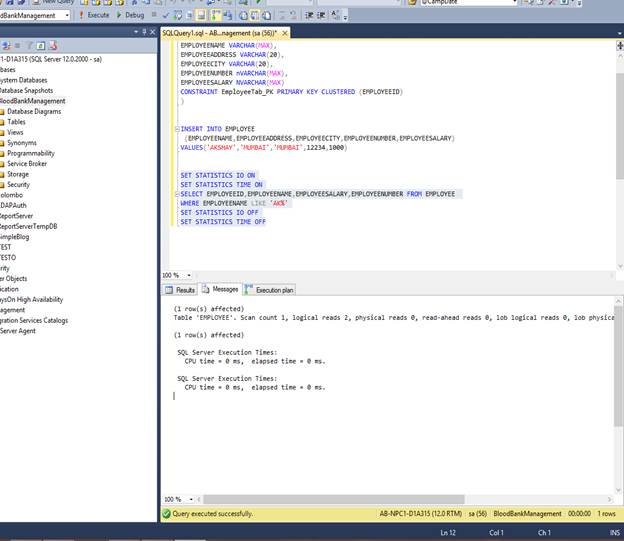 Table Partitioning In SQL Server