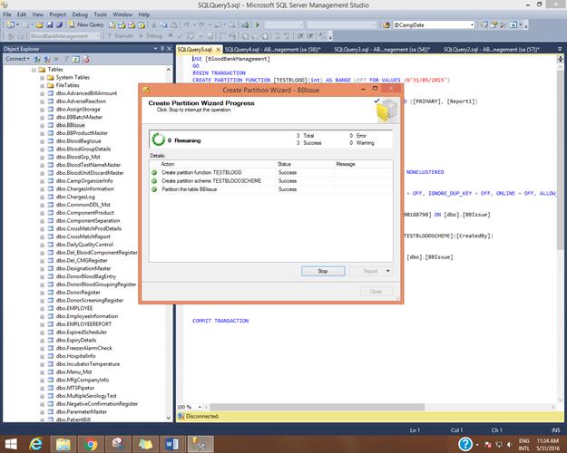 Table Partitioning In SQL Server