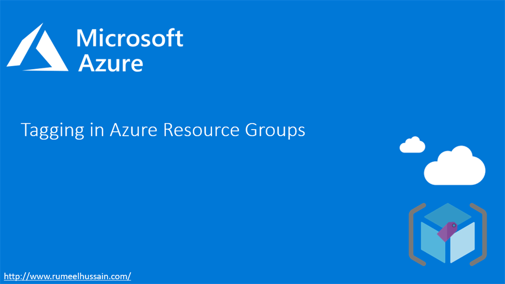 Tagging In Azure Resource Groups