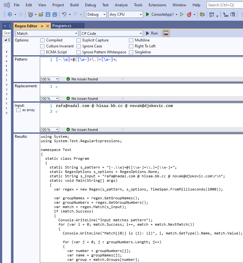Top 7 Free Regex Test Tools