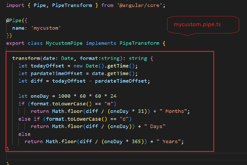 Understanding Pipe In Angular With Examples