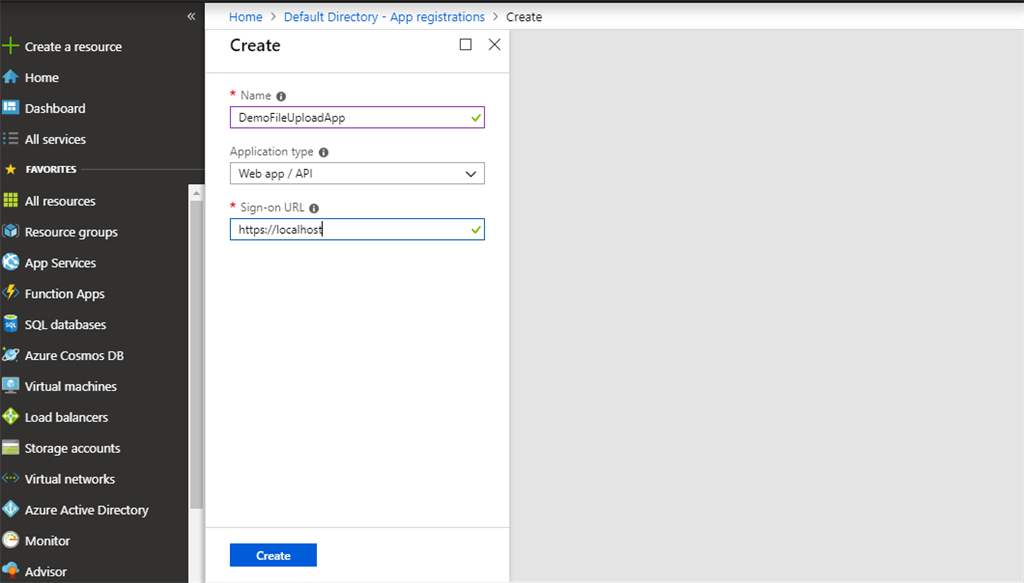 Upload And Download File To Azure Blob Storage Using C