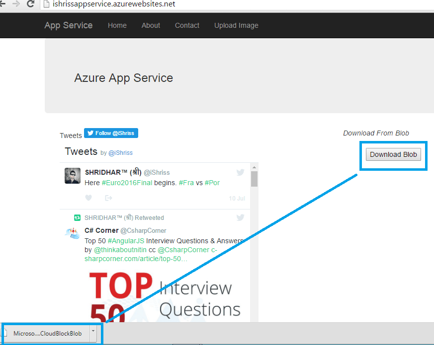 Upload, Download And Delete Blob Files In Azure Storage