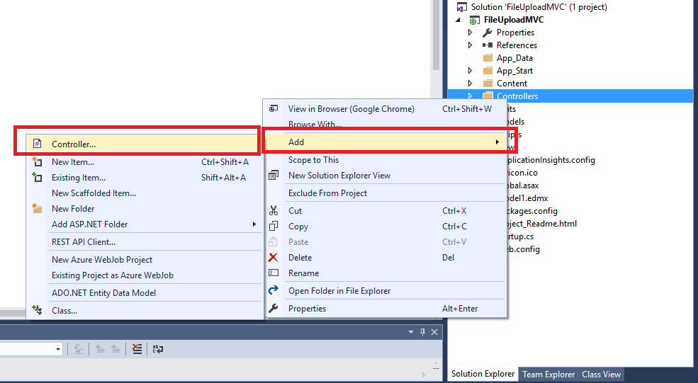 Upload Files In MVC