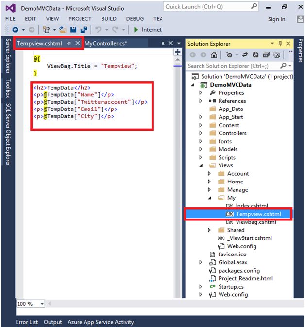 Viewbag Viewdata And Tempdata In Asp Net Mvc Dg Training What Is
