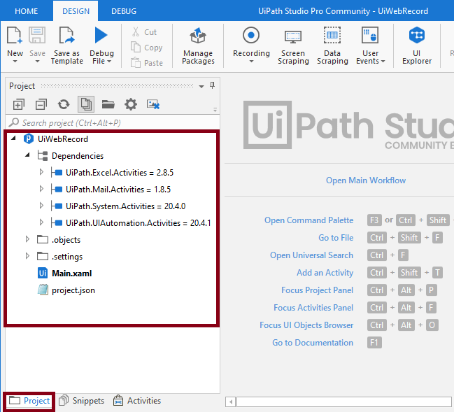  Recording Bot Using UiPath Studio