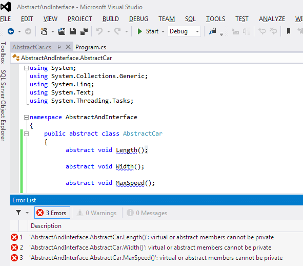 When to Use Interface And When To Use Abstract Class Part One