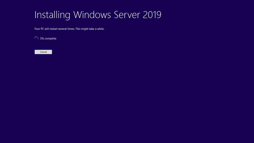 How to do a Windows Server inplace upgrade