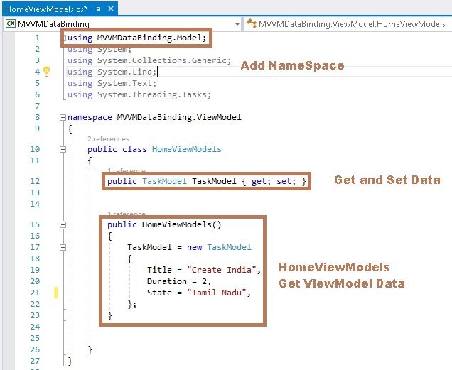 Xamarin.Forms Create MVVM Data Binding Application