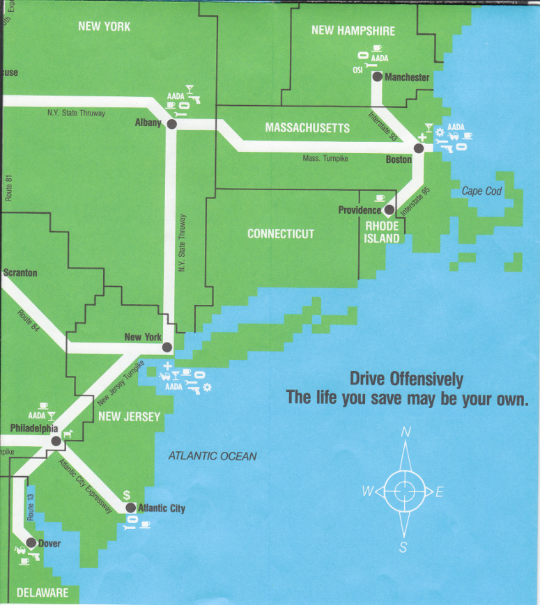 Cars Wars Autoduel America Map Autoduel map 2