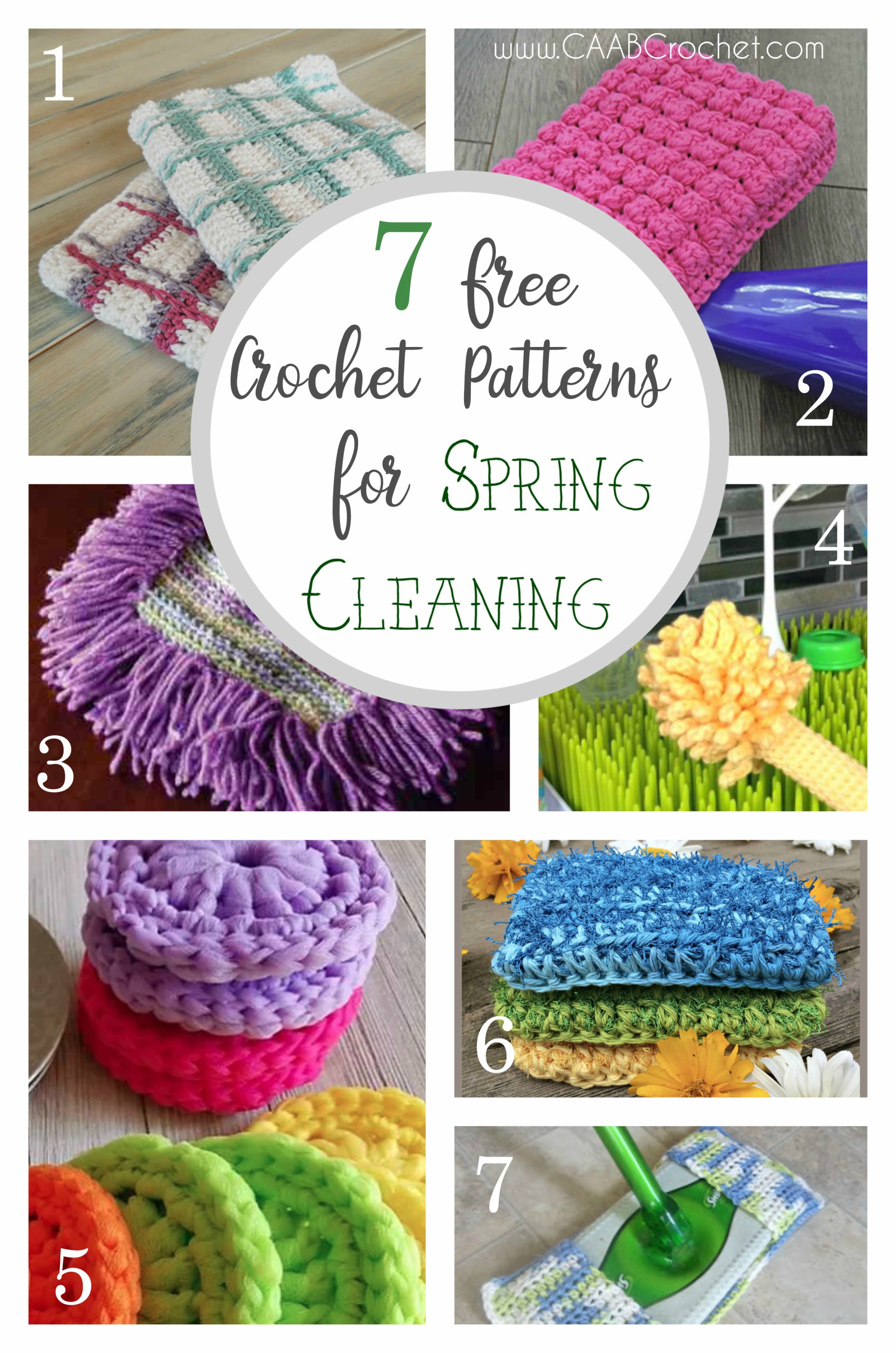 7 Reusable Crochet Patterns for Spring Cleaning Free Crochet Patterns
