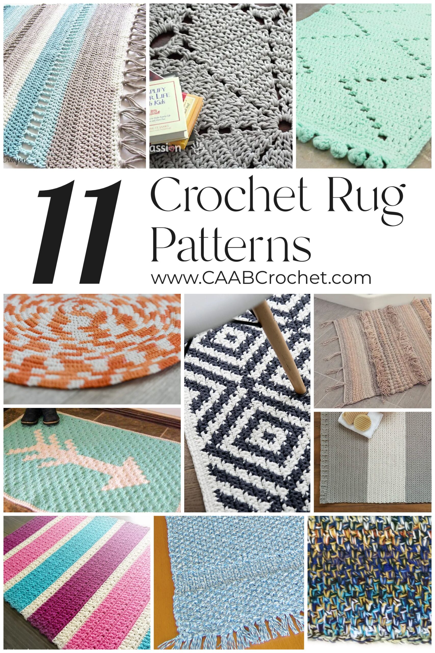 Crochet Rug Patterns CAAB Crochet