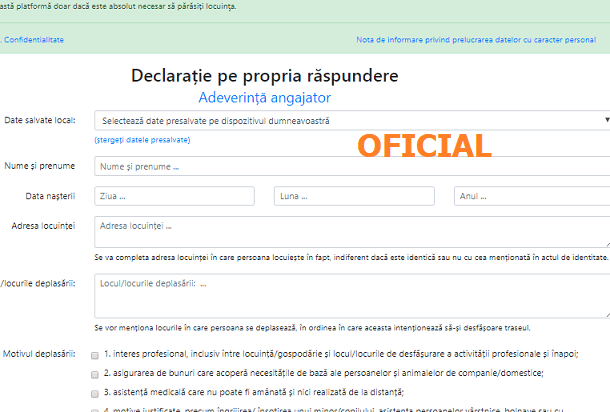 Oficial DeclaraÈia Pe Proprie RÄspundere AdeverinÈa De Angajator Direct De Pe Telefon Cu SemnÄturÄ OlografÄ AplicatÄ Cabinetexpert Ro Blog Contabilitate