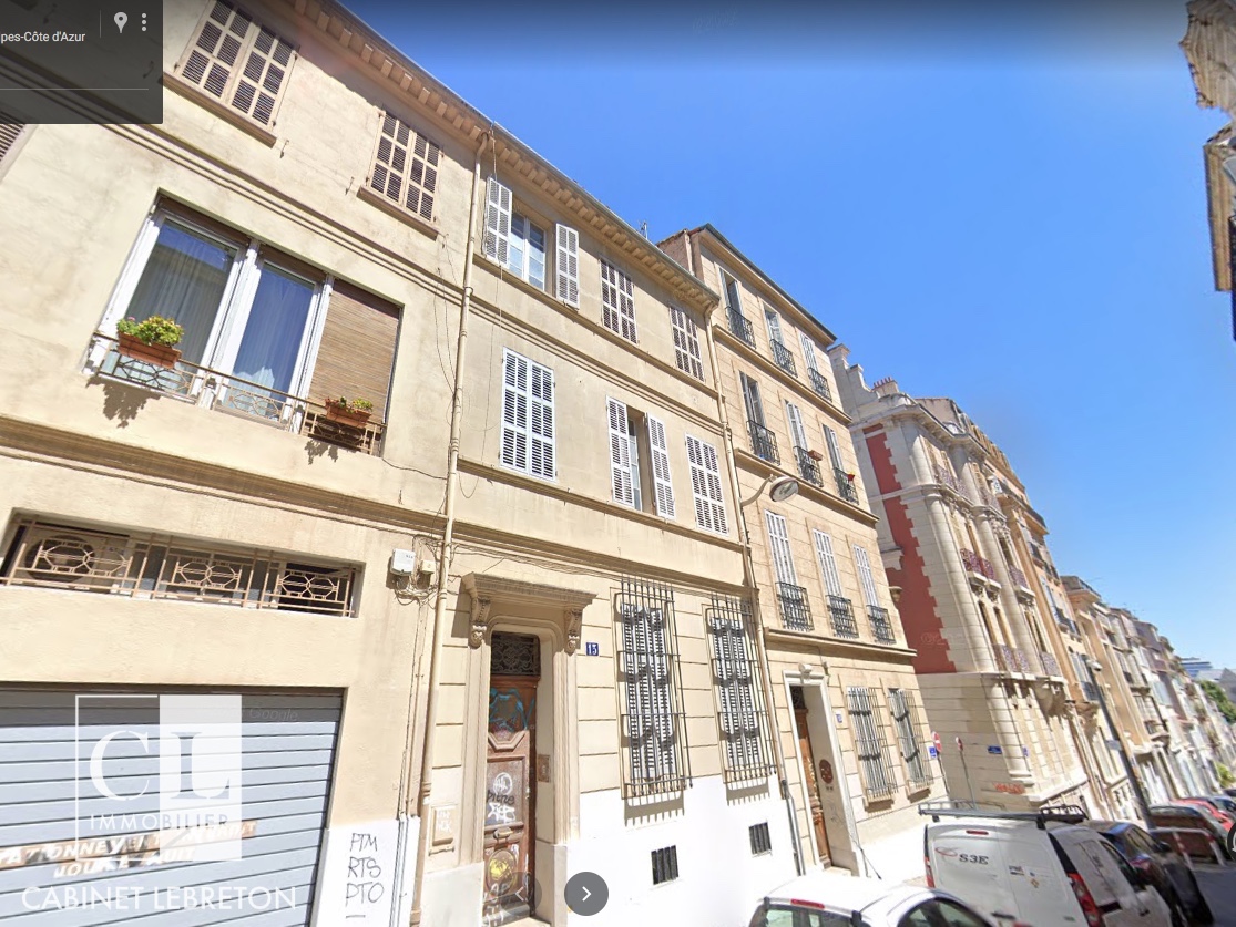 Appartement T3 Marseillais traversant à Marseille 5e Le Camas / La
