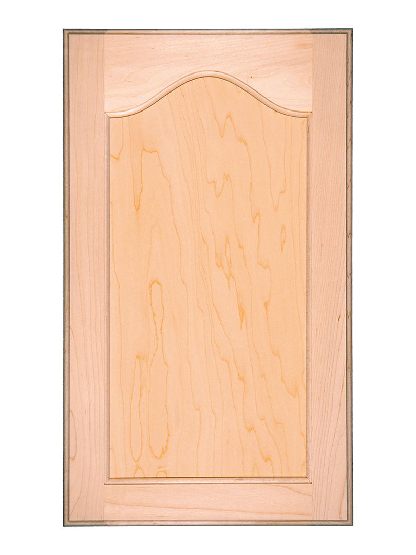 Flat Panel With Cathedral Door