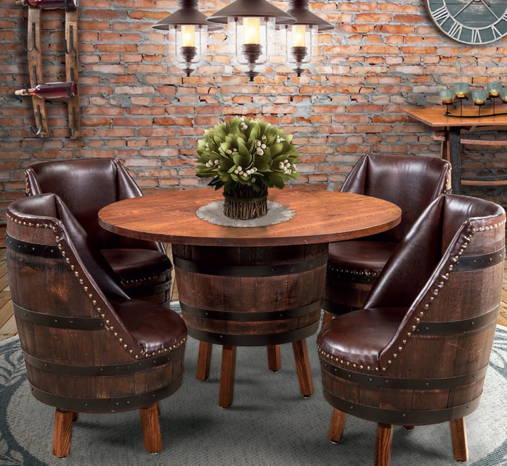 Wine Barrel Furniture Ideas For Unique Vibes Cabinfield Blog