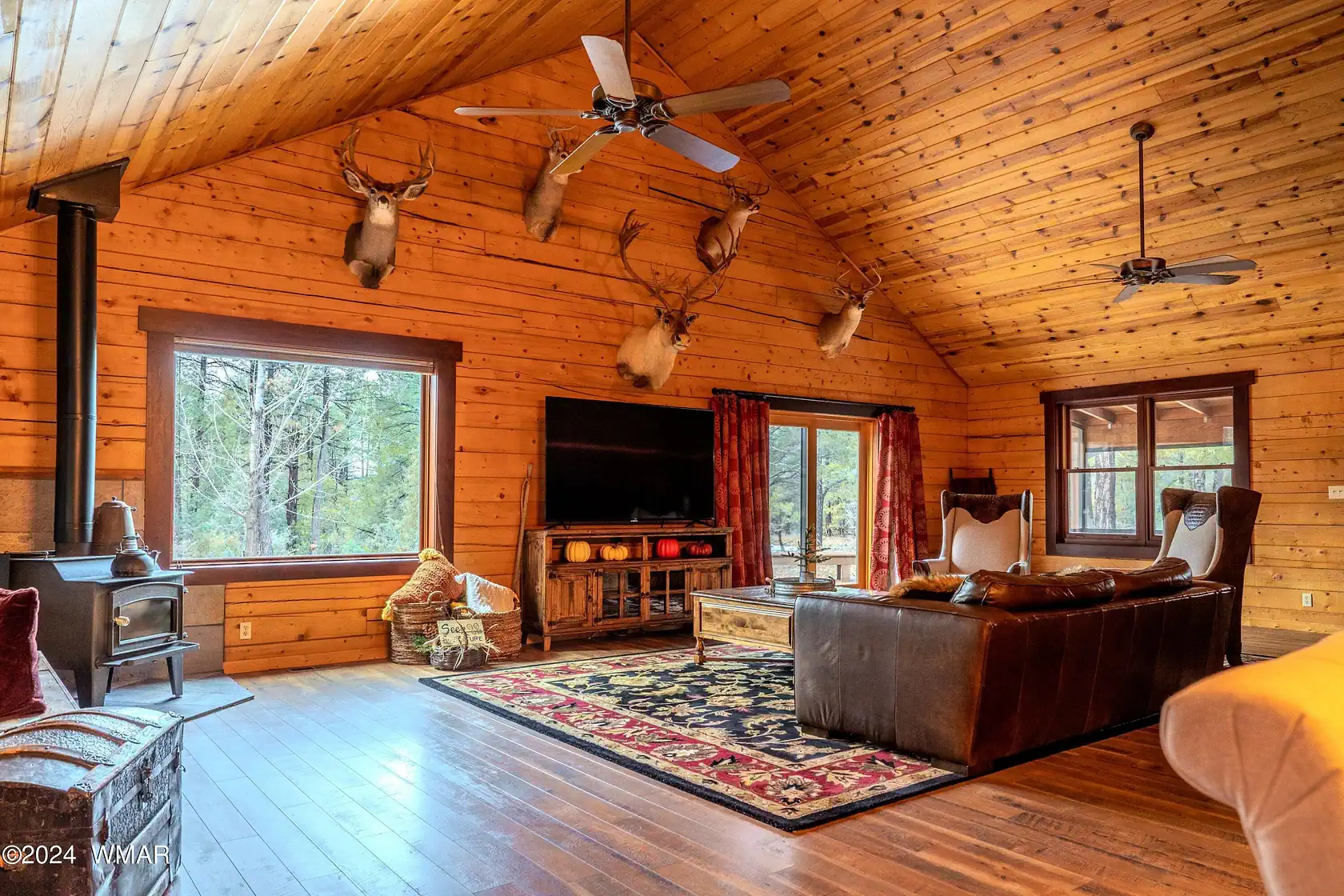 3800 W Coyote Dr, Lakeside AZ Lakeside Log Cabin Homes For Sale