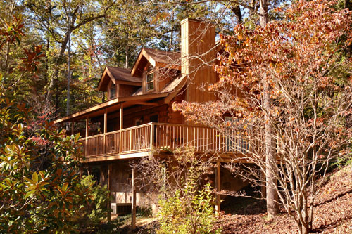 Hidden Charm Cabin in Gatlinburg Tennessee