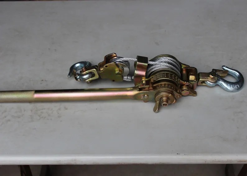 Basic Construction Tools 2T Ratchet Cable Puller Wire Rope Puller