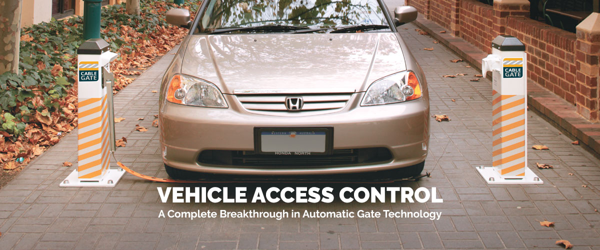 Vehicle Access Control System Cable Gate