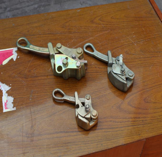 Capacity 10KN 1Ton Wire Rope Grips Universal Gripper For Power Construction