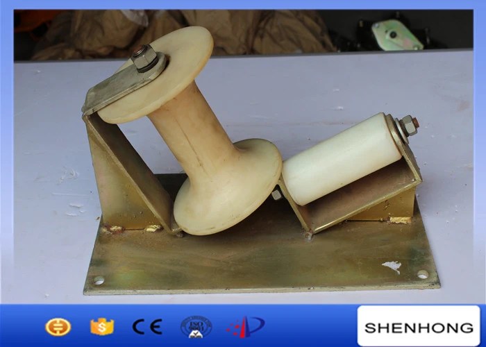 ISO Approval Two Roller Cable Pulling Roller Guide Push Pull Cables