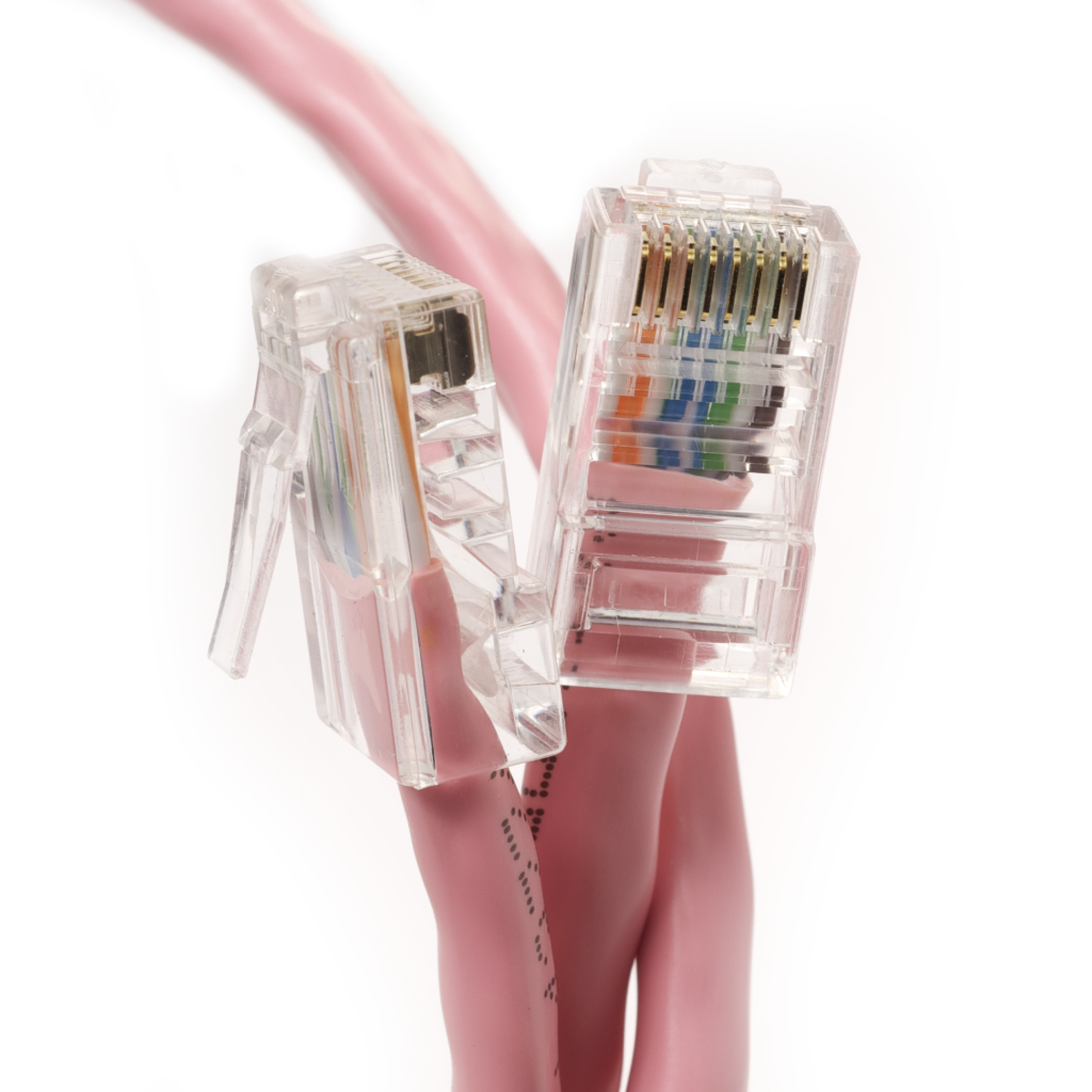 100' Pink Cat6 Cable 100 Foot Category 6 Patch Cable