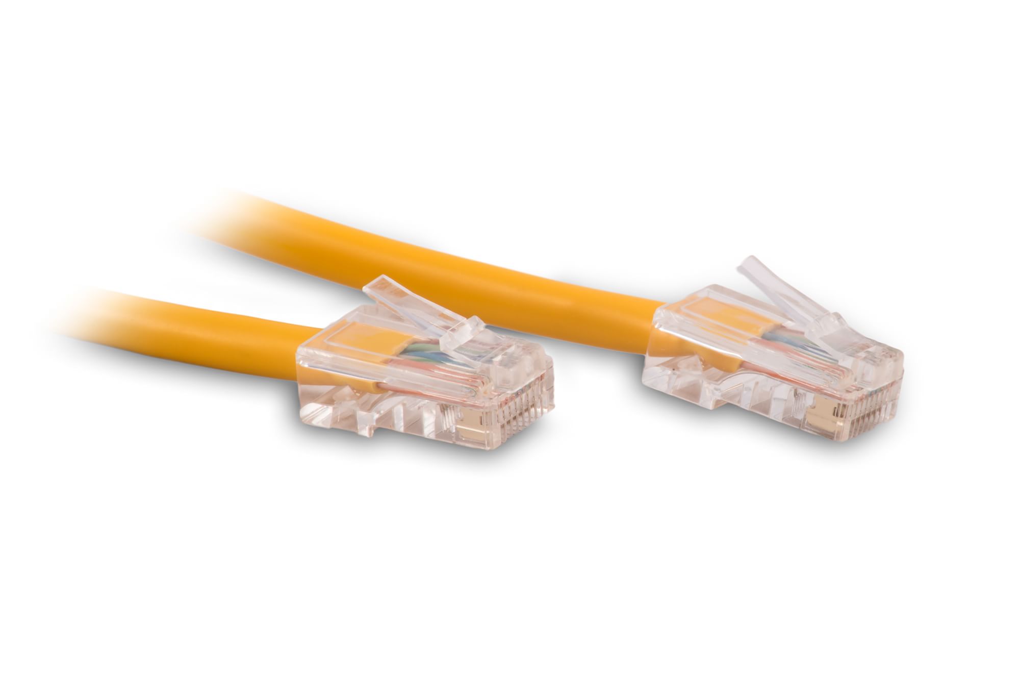 0.5FT Yellow Category 6 550MHz Network Patch Cable (CAT6 / Cat 6