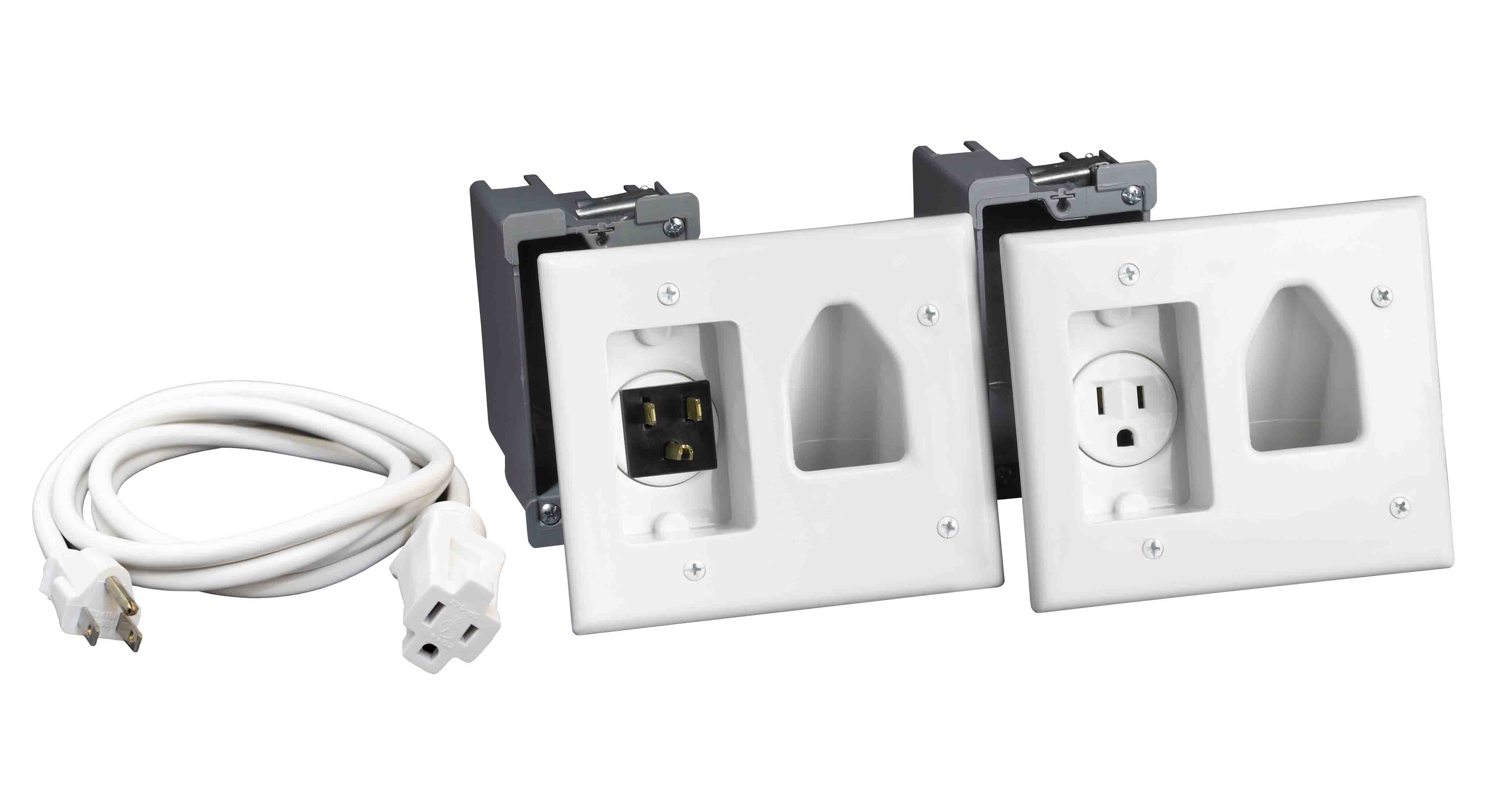 Recessed Wall Plates Networking and Audio/Video Recessed Wall Plates