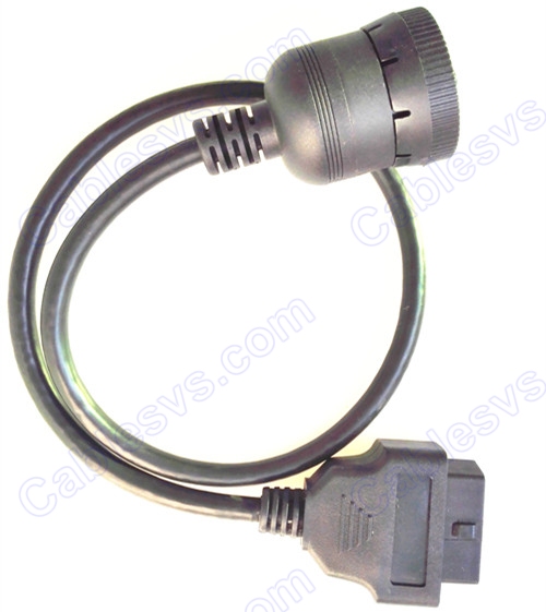 Cable,Deutsch J1939 9pin female to OBD2 female