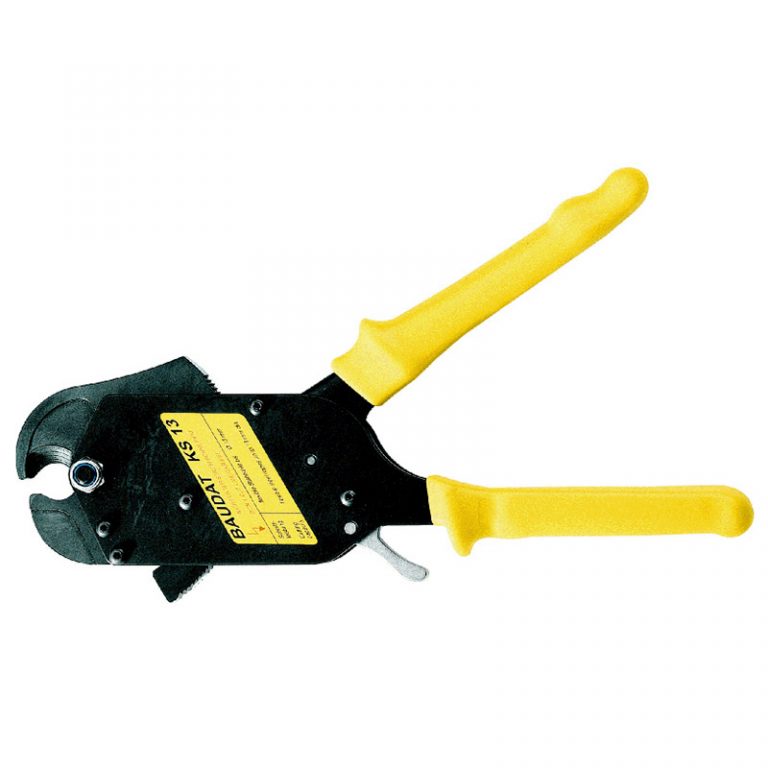 Baudat KS13 Ratchet Wire Rope Cutter 13mm The Cable Tooling Company
