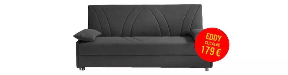 CA BRADE Canapés Convertibles rapido Literie matelas clic clac lit