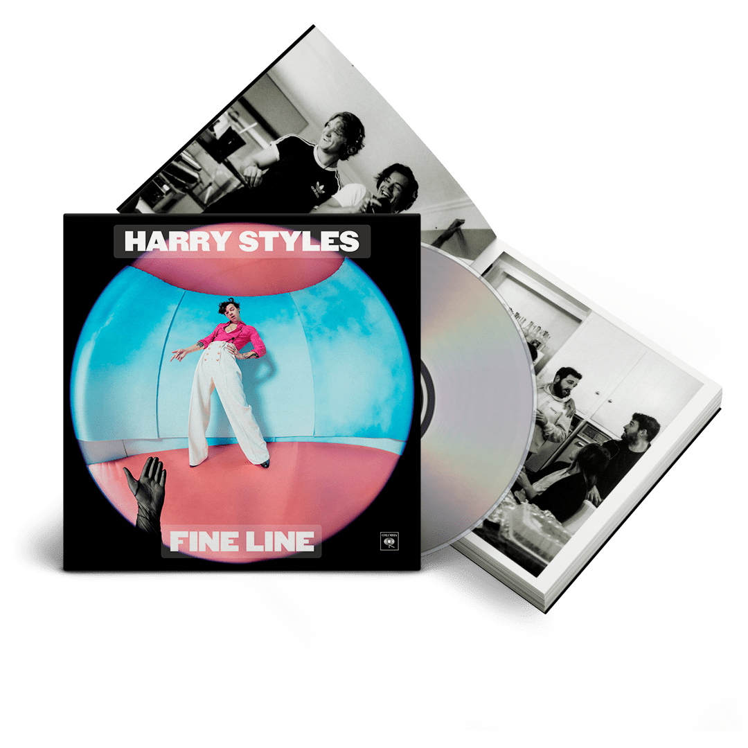 HARRY STYLES FINE LINE CD DELUXE + HARDBOOK 32 PÁGINAS EXCLUSIVO (PRÉ